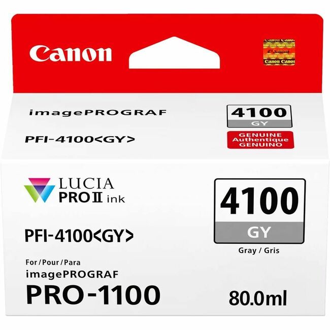Canon PFI-4100 Gray Ink Tank
