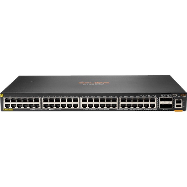 HPE Sourcing 6200F 48G Class4 PoE 4SFP+ 740W Switch