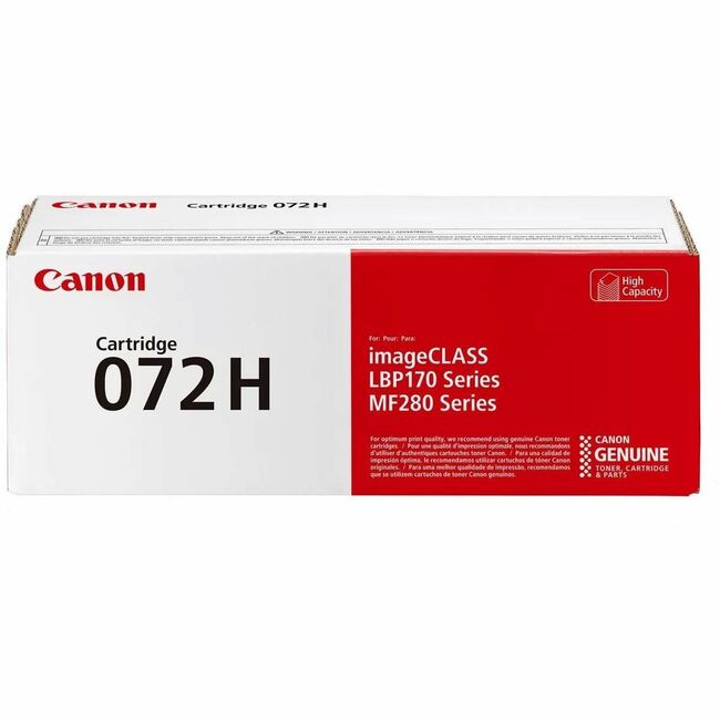 Canon 072 Black Toner Cartridge, High Capacity