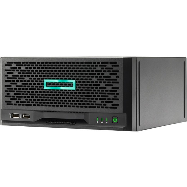 HPE Sourcing ProLiant MicroServer Gen10 Plus v2 Ultra Micro Tower Server - 1 x Intel Pentium Gold G6405 4.10 GHz - 16 GB RAM - Serial ATA/600 Controller