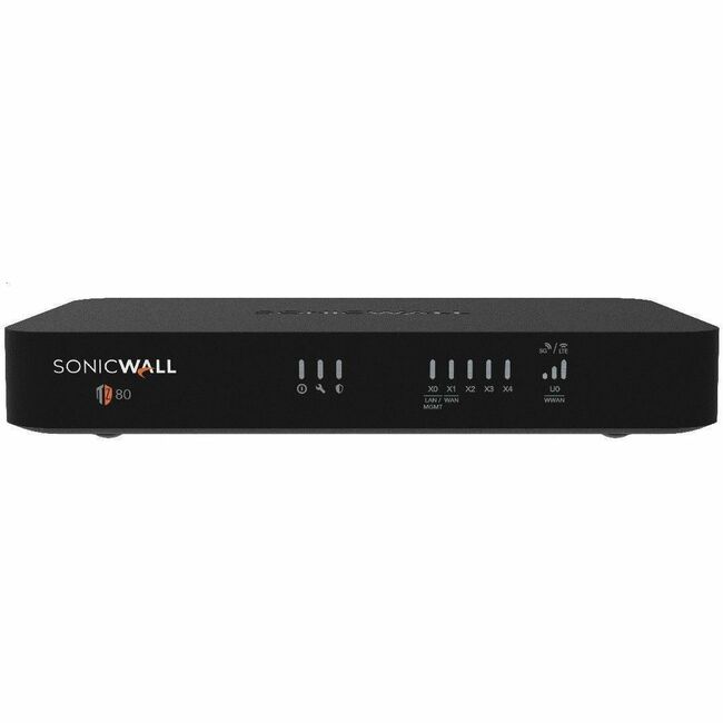 SonicWall TZ80 Network Security/Firewall Appliance