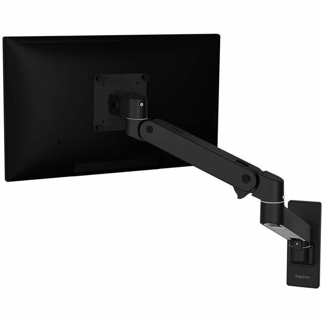 Ergotron LX Pro Wall Monitor Arm (Black) Single Monitor Mount