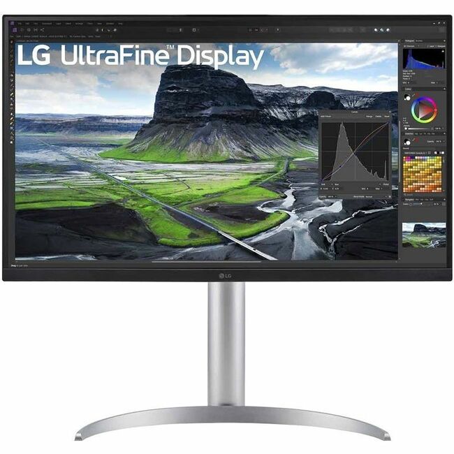 LG UltraFine 27UQ850V-W Widescreen LED Monitor