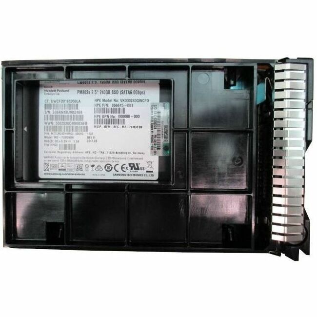 HPE Sourcing 256 GB Solid State Drive - M.2 Internal - SATA (SATA/600)