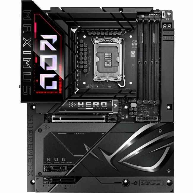 Asus Maximus Z890 HERO BTF Gaming Desktop Motherboard