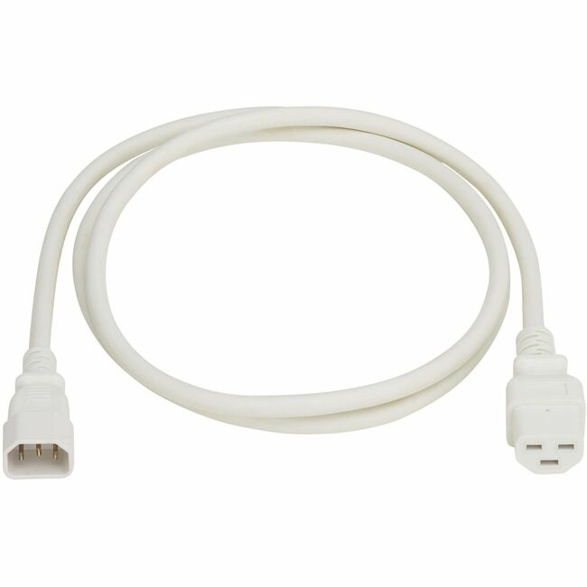 Tripp Lite series Power Cord, C14 to C21 - Heavy-Duty, 15A, 250V, 14 AWG, 5 ft. (1.5 m), White