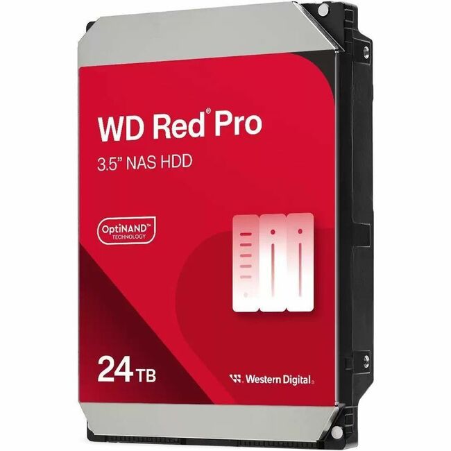 WD Red Pro NAS Hard Drive - 24TB