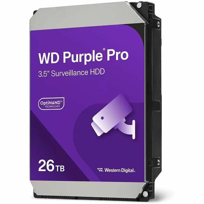 WD Purple Pro Smart Video Hard Drive - 26TB