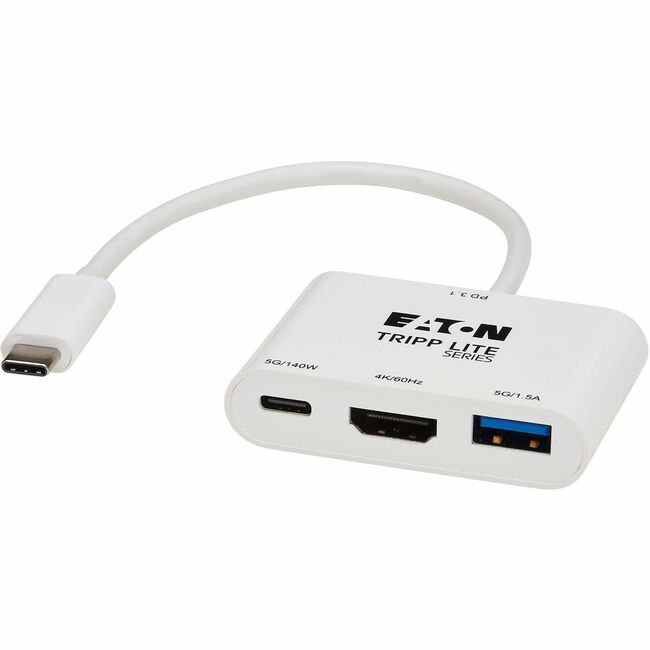Tripp Lite series U444-06N-H4U-C3 HDMI/USB/USB-C Audio/Video Adapter