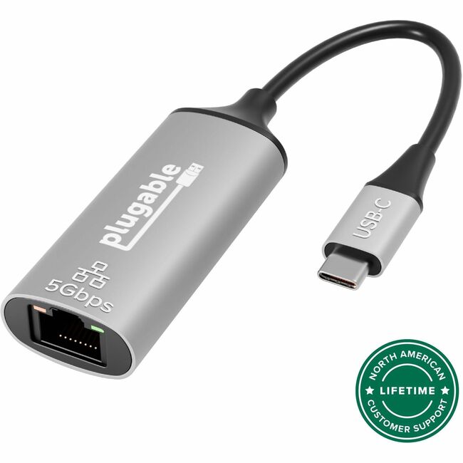Plugable USBC-E5000 5Gigabit Ethernet Adapter