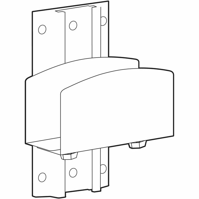 Ergotron Small PC Mount With Wall Track (White)