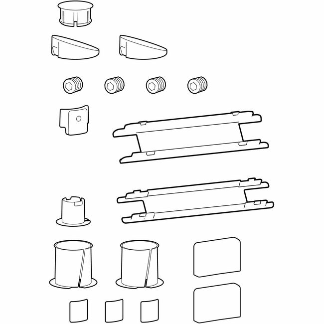 Ergotron LX Pro Spare Parts Kit for Wall Arms (black)