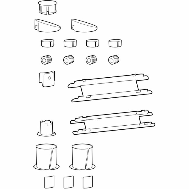 Ergotron LX Pro Spare Parts Kit for Desk Arms (Black)