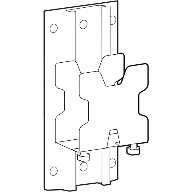 Ergotron Mini PC Mount with Wall Track (Dark Grey)
