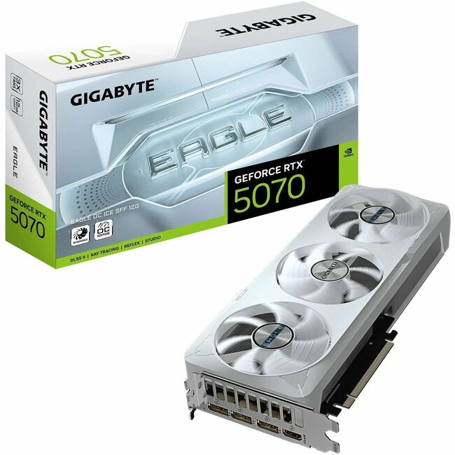 Gigabyte GeForce RTX 5070 EAGLE OC ICE SFF 12G Graphic Card