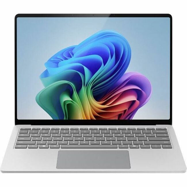 Microsoft Surface Laptop (2025) 13" Touchscreen Copilot+ PC Notebook - 60 Hz - Qualcomm Snapdragon X Plus X1P-64-100 - 16 GB - 512 GB Flash Memory - Platinum