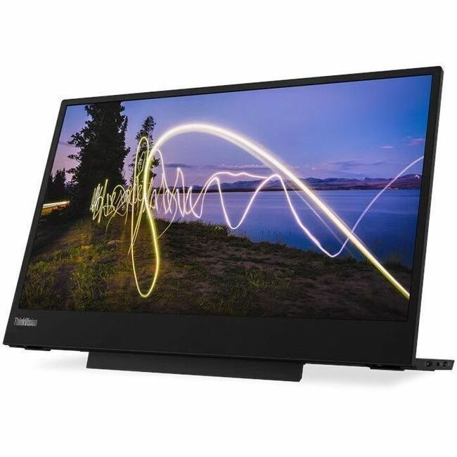 LENOVO DCG SOURCING ThinkVision M15 16" Class Full HD LED Monitor - 16:9 - Raven Black