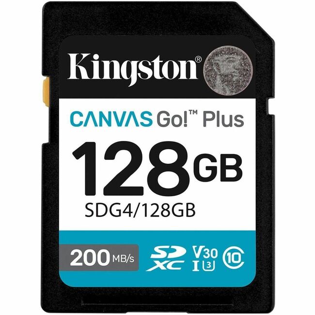 Kingston Canvas Go! Plus 128GB SDXC Card