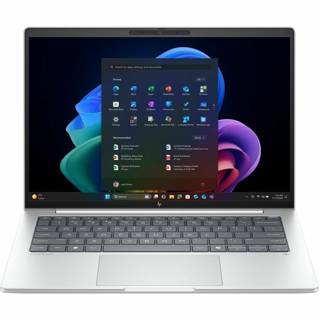 Hewlett Packard - HP EliteBook 8 G1i 14 inch Notebook Next Gen AI PC Wolf Pro Security Edition