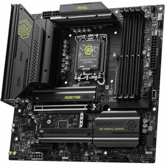 MSI MAG B860M MORTAR WIFI Gaming Desktop Motherboard