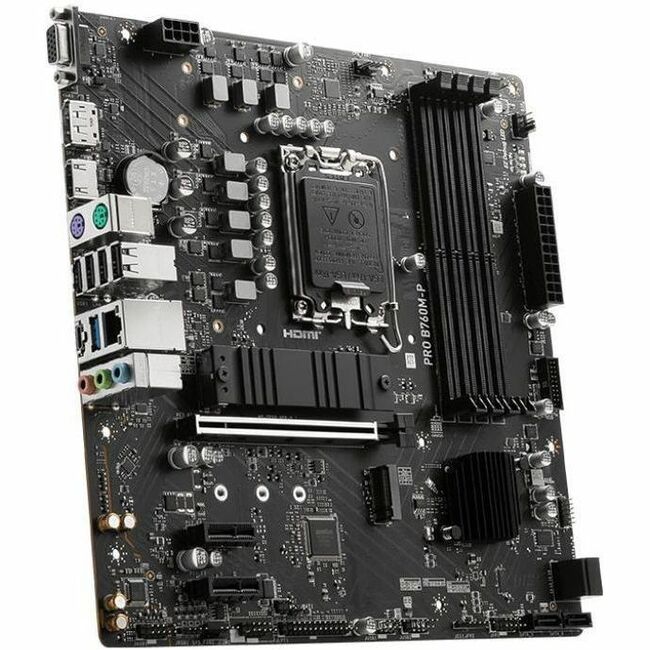MSI PRO B760M-P Gaming Desktop Motherboard