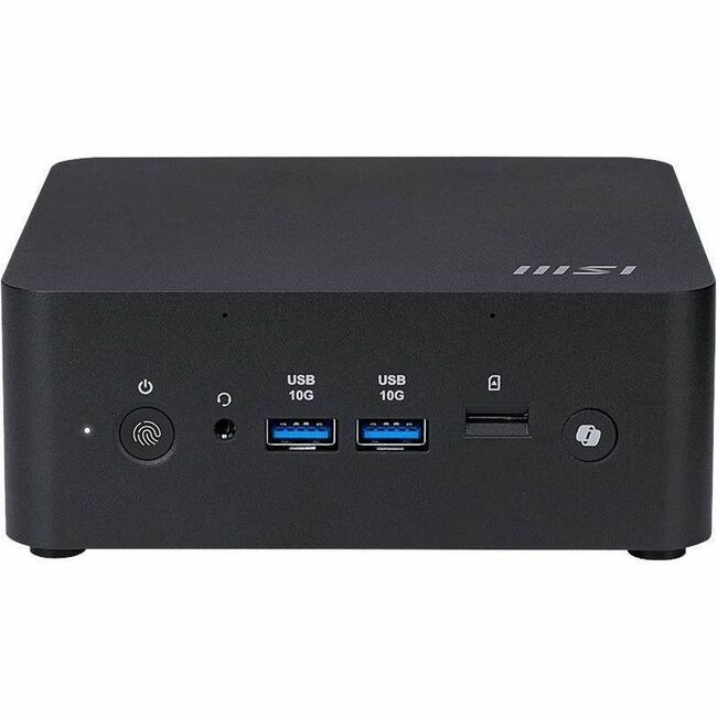 MSI Cubi NUC AI+ Cubi NUC AI+ 2MG-004BUST Barebone System - Mini PC - Intel Core Ultra 9 288V - TAA Compliant - 3 Yr Advance Replacement