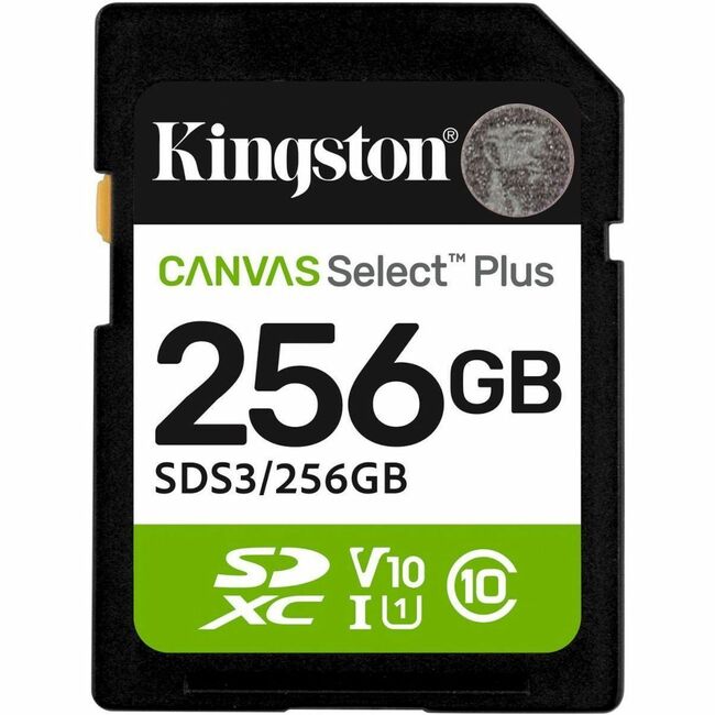 Kingston Canvas Select Plus 256GB SDXC Card