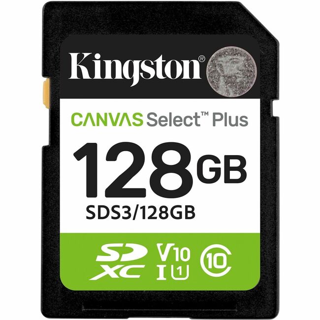 Kingston Canvas Select Plus 128GB SDXC Card