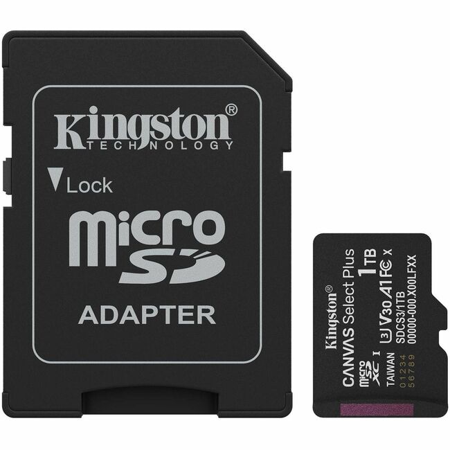 Kingston Canvas Select Plus 1TB microSDXC Card