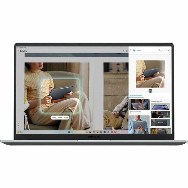 Samsung Galaxy Book5 NP754XHD-KB1US 15.6" Notebook - Full HD - Intel Core Ultra 7 255U - 16 GB - 512 GB PCIe NVMe SSD - Silver