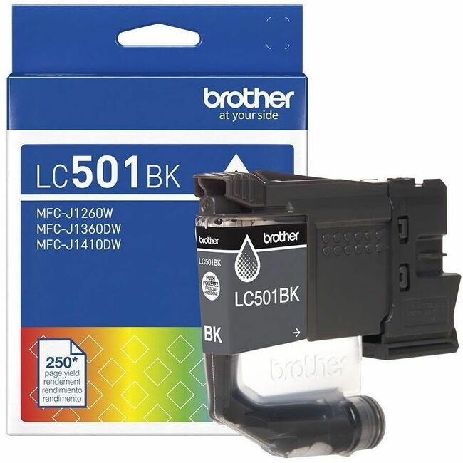 Brother Standard Yield Black Ink Cartridge (250 pages)