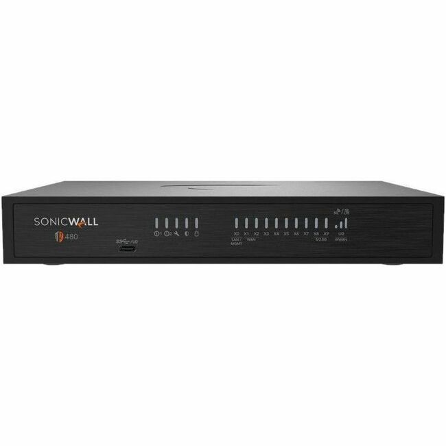 SonicWall TZ480 Network Security/Firewall Appliance