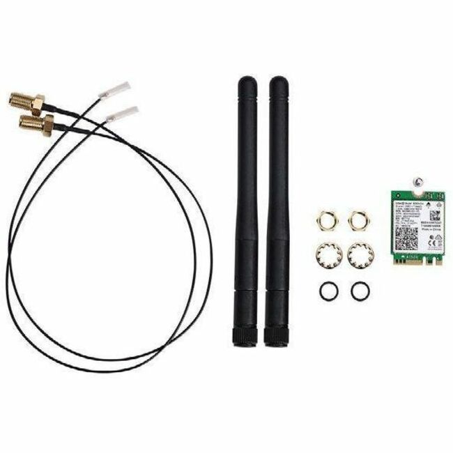 Advantech AIW-166K4 IEEE 802.11a/b/d/e/g/h/i/k/n/r/u/v/w/ac/ax Bluetooth 5.3 Tri Band Wi-Fi/Bluetooth Combo Adapter