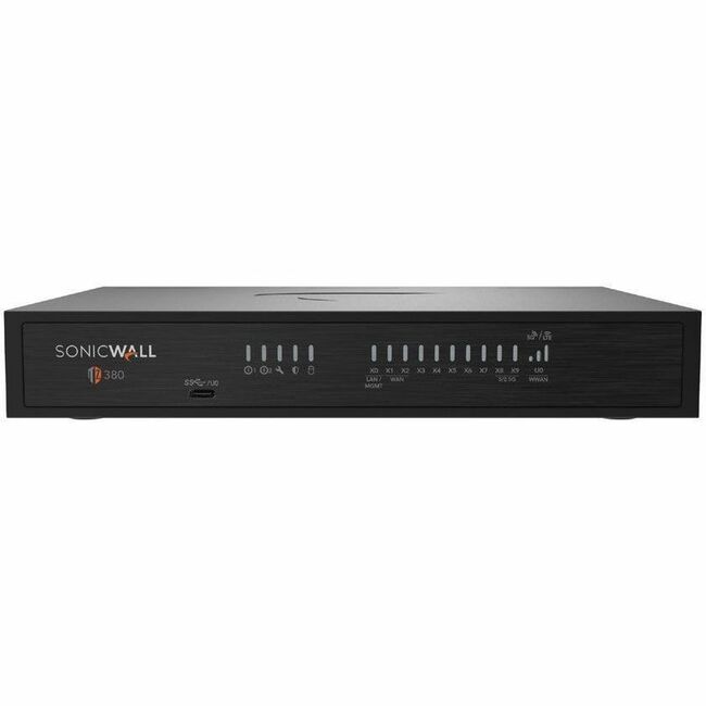 SonicWall TZ380 Network Security/Firewall Appliance