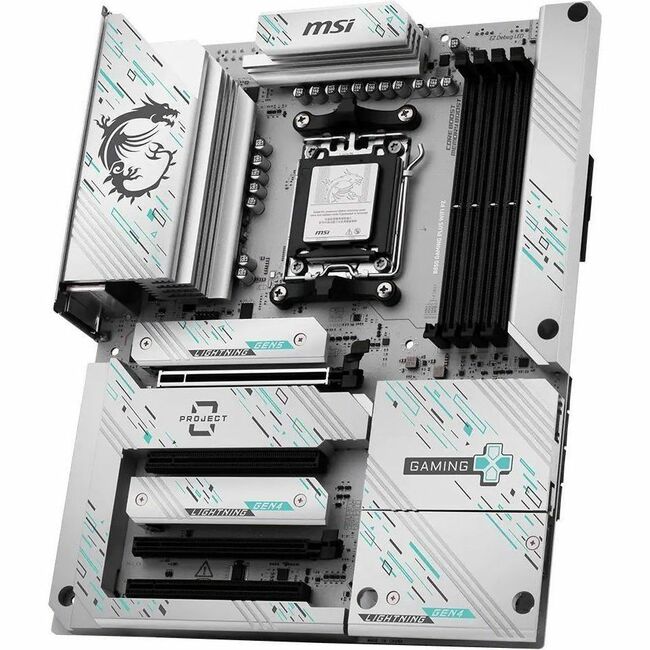 MSI B850 GAMING PLUS WIFI PZ Gaming Desktop Motherboard