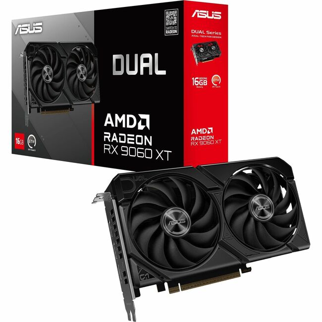Asus Dual Radeon RX 9060 XT 16GB GDDR6 Graphic Card