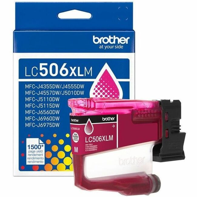 Brother LC506XLM High Yield Magenta Ink Cartridge