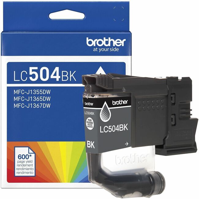 Brother Standard Yield Black Ink Cartridge (600 pages)