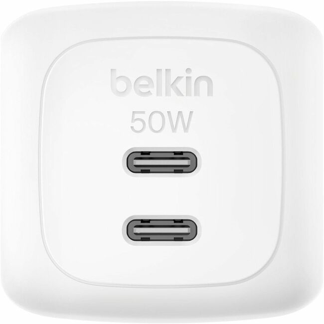 Belkin BoostCharge Pro Dual USB-C GaN Wall Charger 50W