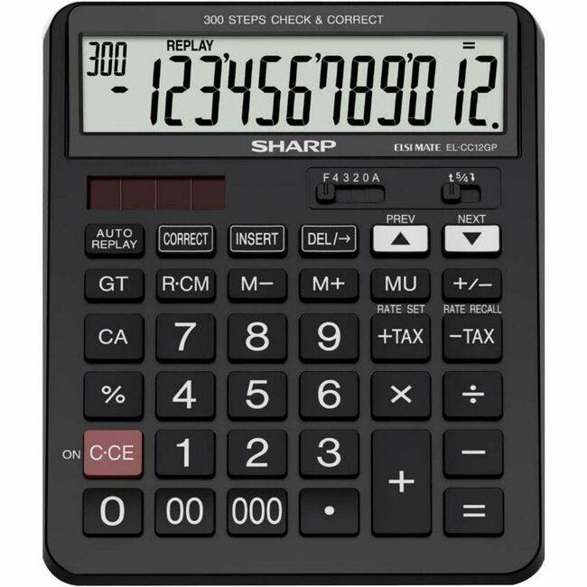 Sharp EL-CC12GP Simple Calculator