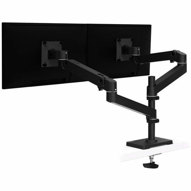 Ergotron LX Pro Dual Stacking Arm, Grommet Mount (black)