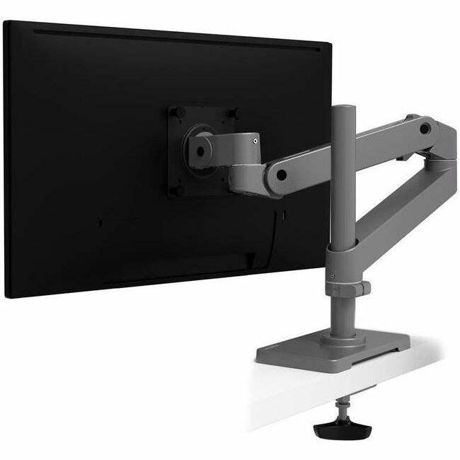 Ergotron LX Pro Desk Monitor Arm, Tall Pole, Grommet Mount (dark grey)