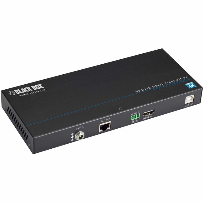 Black Box VX1000 Series Extender - 4K, HDMI, CATx, USB