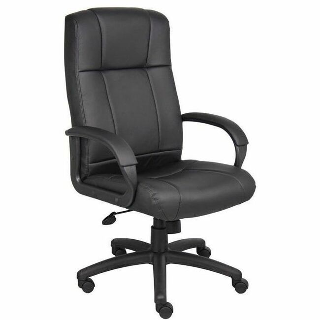 Boss Caressoftplus Vinyl Executive High Back Chair
