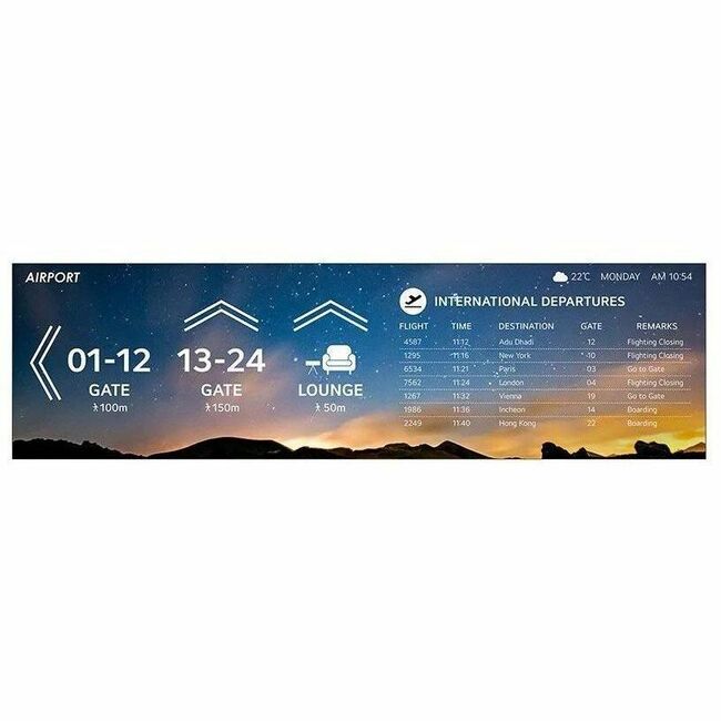 LG Ultra Stretch LUPA098BRND Digital Signage Display