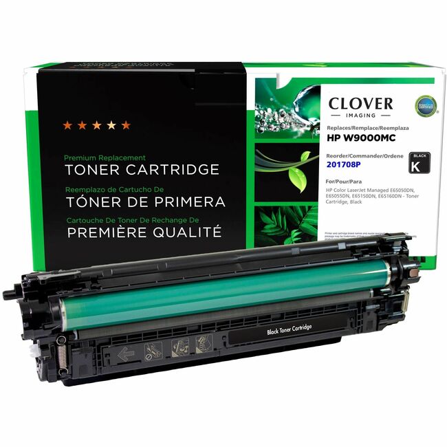 Clover Technologies Remanufactured Black Toner Cartridge For HP W9000MC