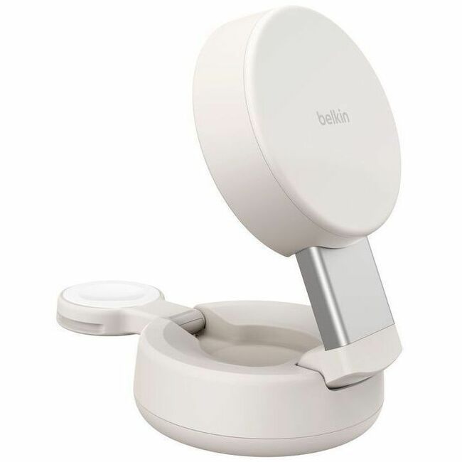 Belkin UltraCharge Pro 2-in-1 Convertible Magnetic Charger with Qi2 25W, Sand