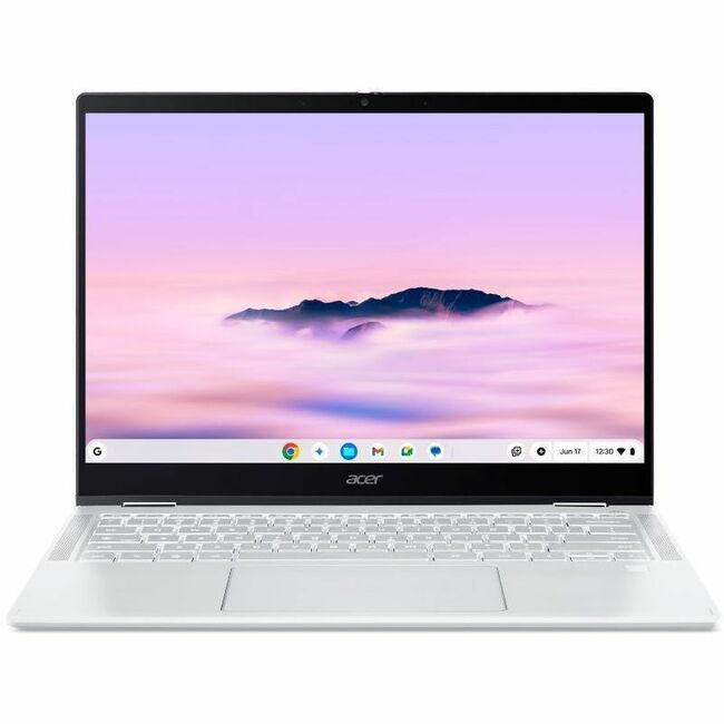 Acer Chromebook Plus Spin 514 CPE584-1N CPE584-1N-K10U 14" Touchscreen Convertible 2 in 1 Chromebook - WQXGA+ - 120 Hz - MediaTek Kompanio Ultra 910 MT8196GZ/NZB - 12 GB - 256 GB Flash Memory - English (US) Keyboard - Silver