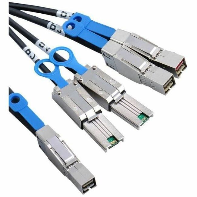ATTO Cable, SAS External, SFF-8644 to (2) SFF-8644 and (2) SFF-8088, 2 meter