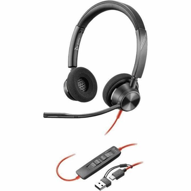 HPI SOURCING - NEW Blackwire 3300 Series Corded UC Headset